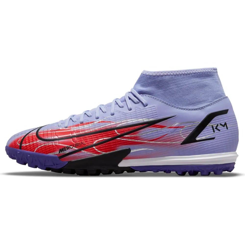 Nike Superfly 8 Academy KM TF - Light Thistle-Bright Crimson