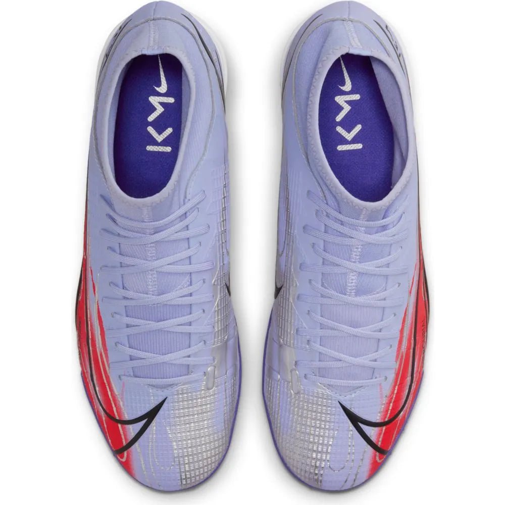 Nike Superfly 8 Academy KM TF - Light Thistle-Bright Crimson