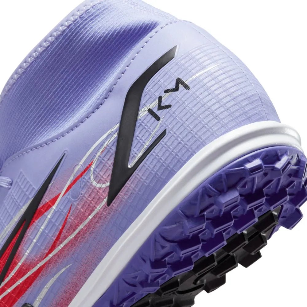 Nike Superfly 8 Academy KM TF - Light Thistle-Bright Crimson