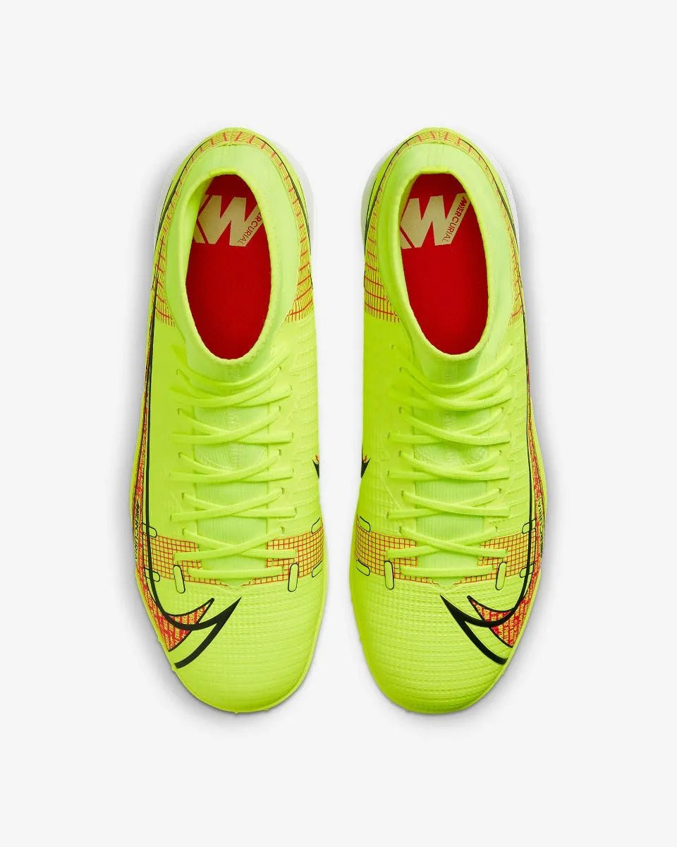 Nike Superfly 8 Academy TF - Volt-Bright Crimson (Pair - Top)