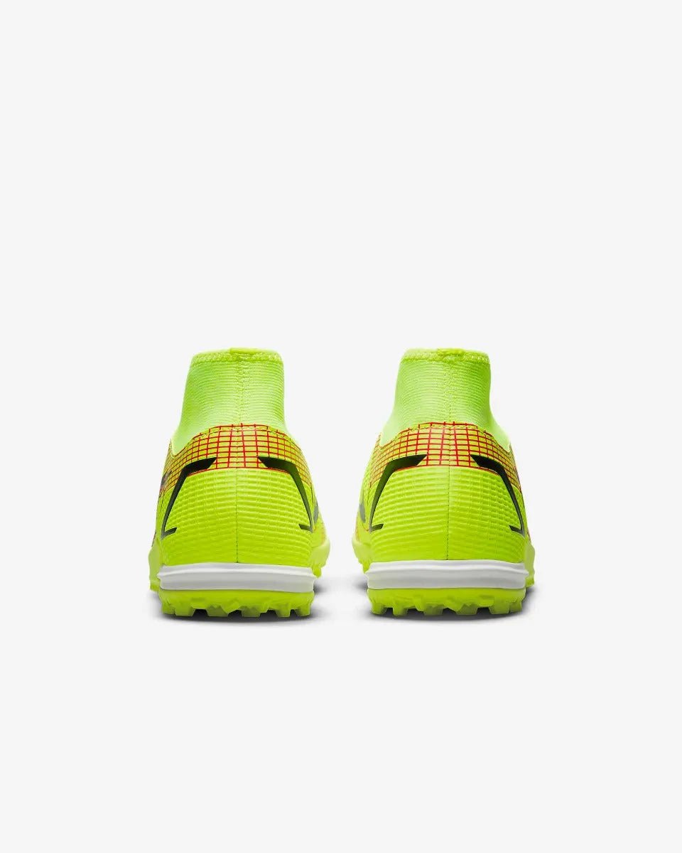 Nike Superfly 8 Academy TF - Volt-Bright Crimson (Pair - Back)
