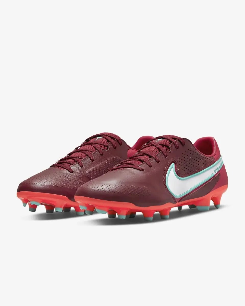 Nike Tiempo Legend 9 Pro FG - Red-White