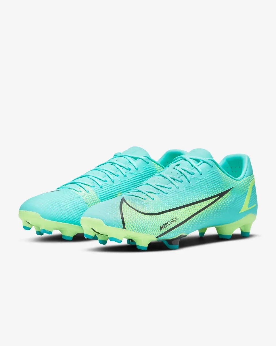 Nike Vapor 14 Academy FG-MG - Turquoise-Lime Glow