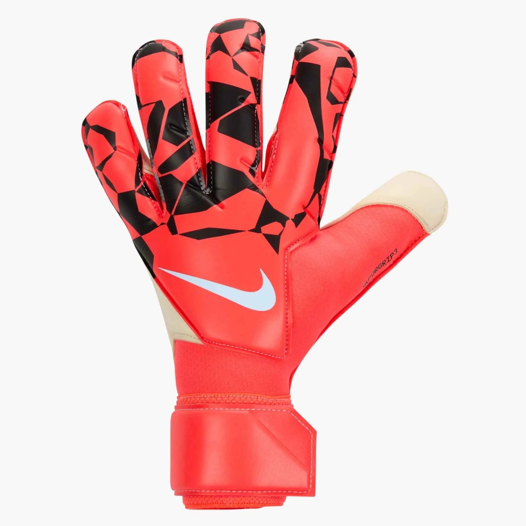 Nike Vapor Grip3 Goalkeeper Gloves Bright Crimson/Black/Royal Tint (Single - Outer)