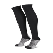 Nike Vapor Strike Socks Black - White (Pair - Lateral)