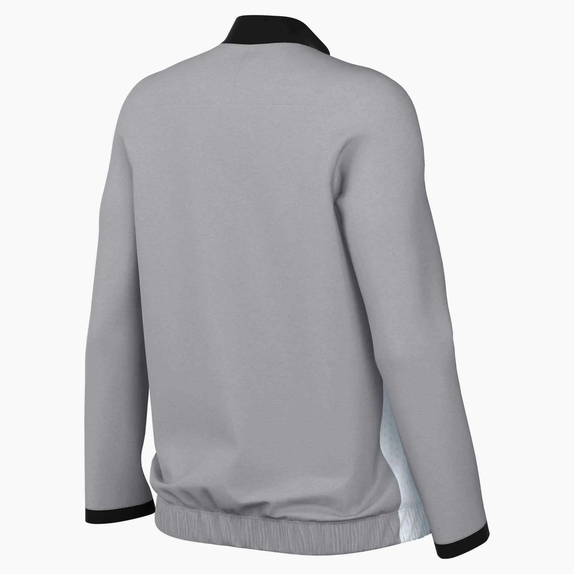 Nike Women DF Academy 25 Track Jacket Grey - Black (Back)