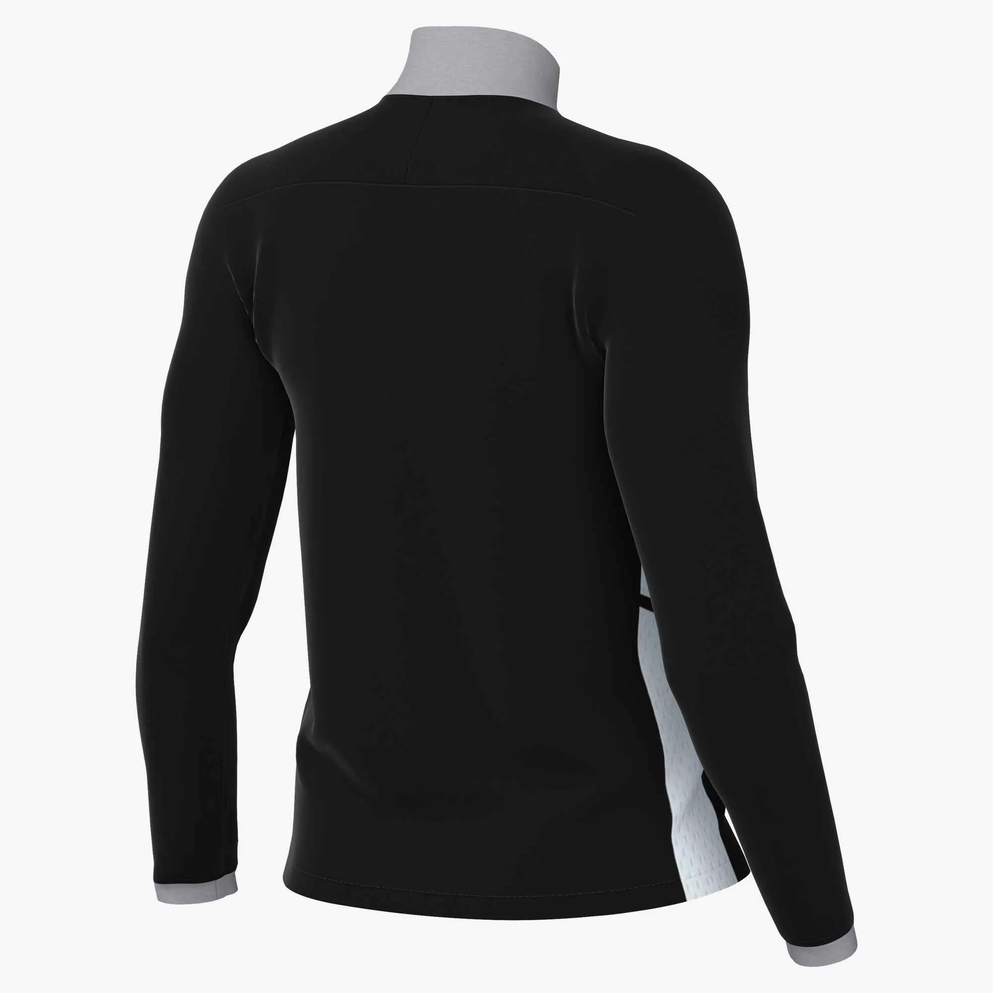 Nike Women's Academy 25 Drill Top Black/Wolf Grey (Back)