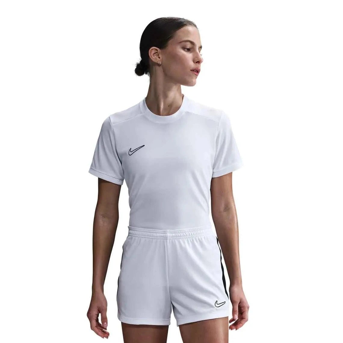Nike Women's DF Academy 25 Top White (Model - Front)