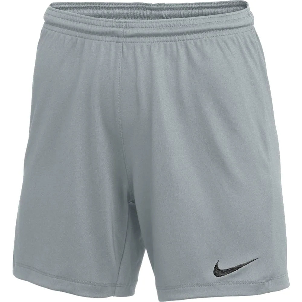 Nike WOMENS Park III Shorts Grey (Front)
