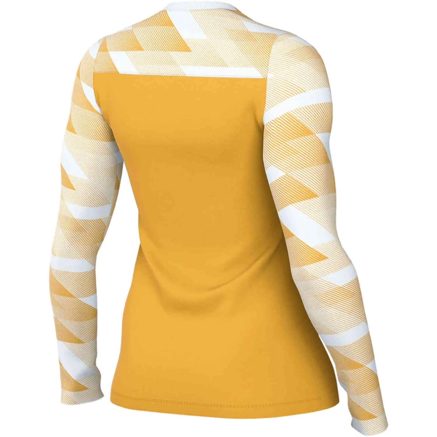 Nike Women's Park IV Goalkeeper Jersey Yellow (Back)
