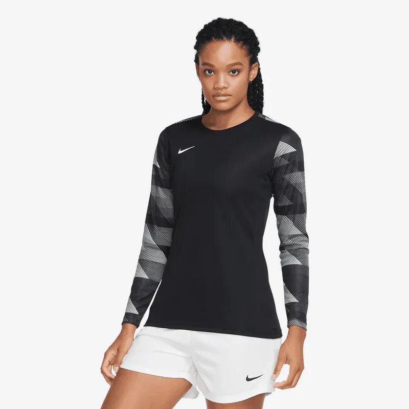 Nike Women's Park IV Goalkeeper Jersey Black (Model - Front)