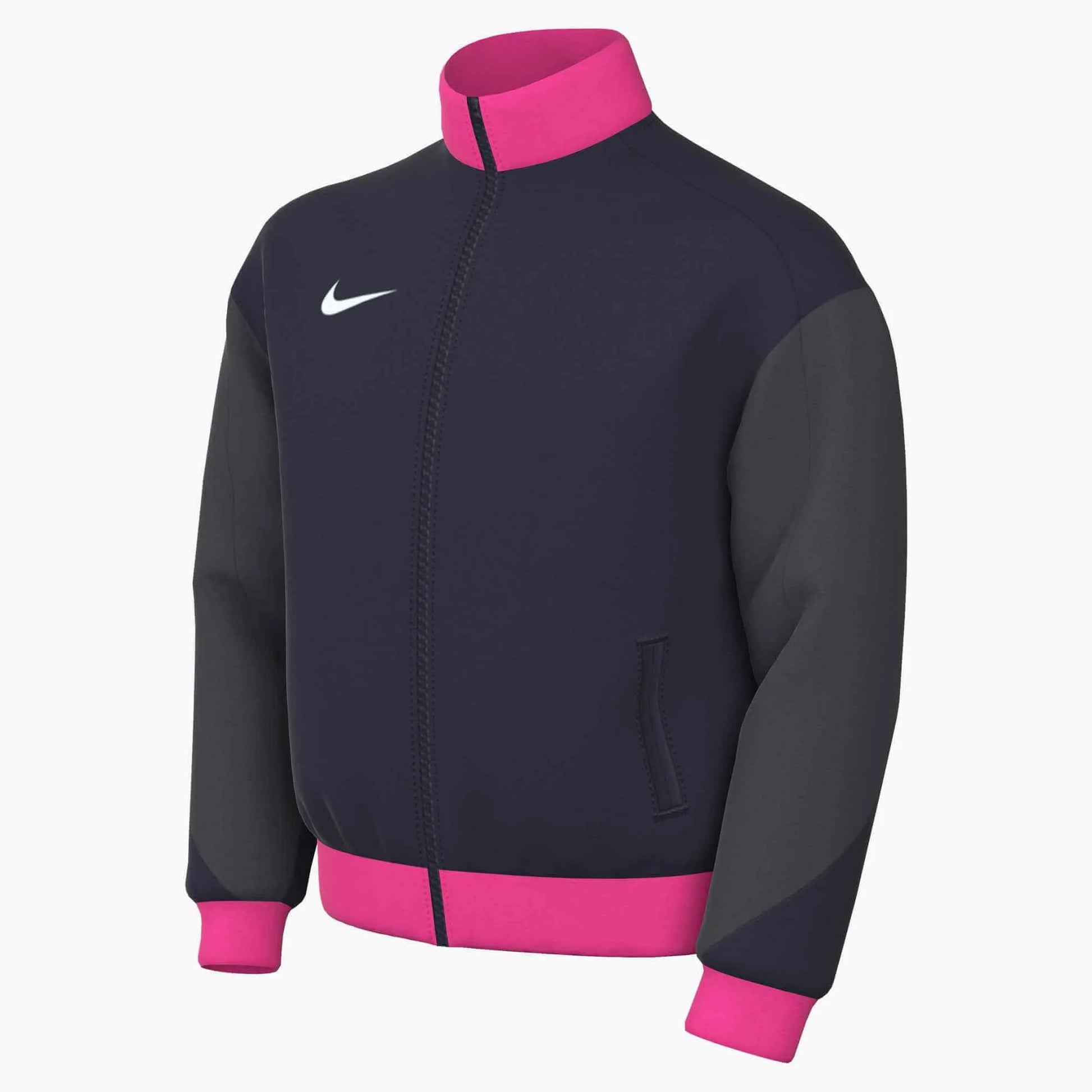 Nike Youth Academy Pro 24 Track Jacket Obsidian-Anthracite-Hyper Pink (Front)