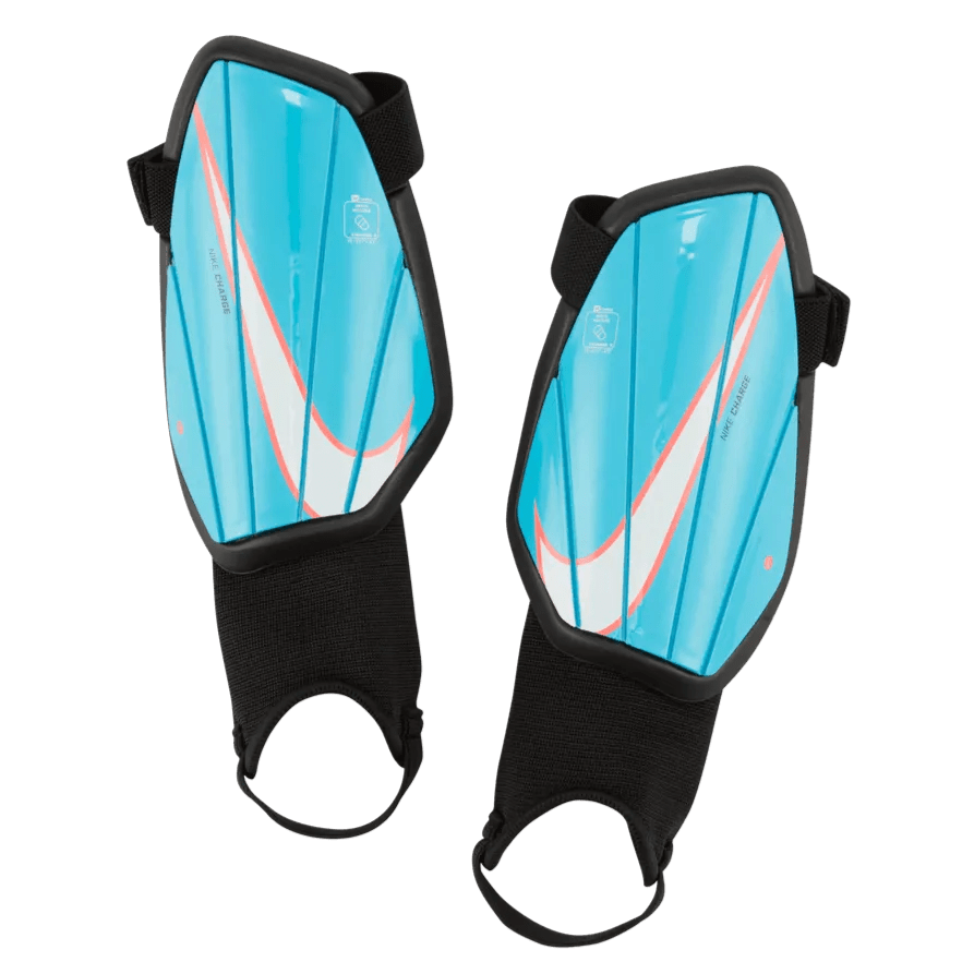 Nike Youth Charge Shinguards - Blue - White