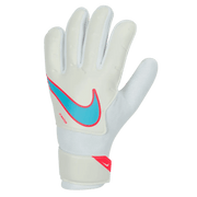 Nike Youth Match Goalkeeper Gloves - White-Blue-Hot Punch