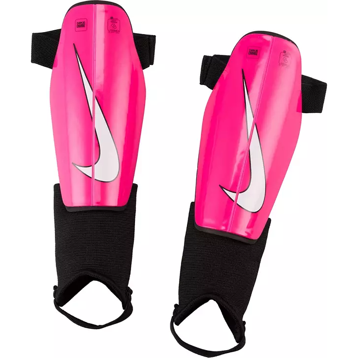 Nike Youth Charge Shinguard - Pink - White