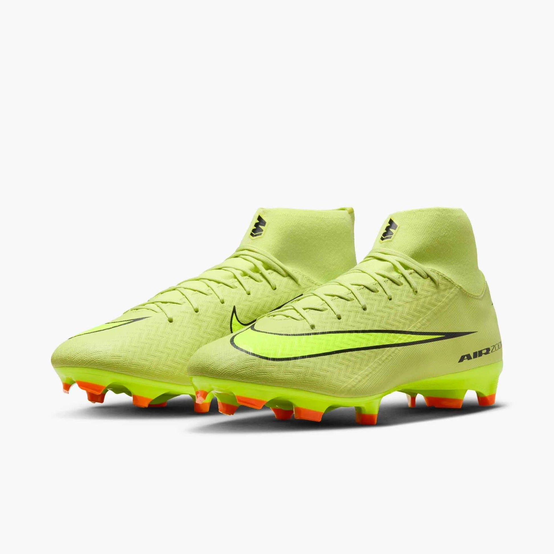 Nike Zoom Superfly 10 Academy Firm_Multi Ground Soccer Cleats - Max Voltage Pack (HO25) (Pair - Lateral)