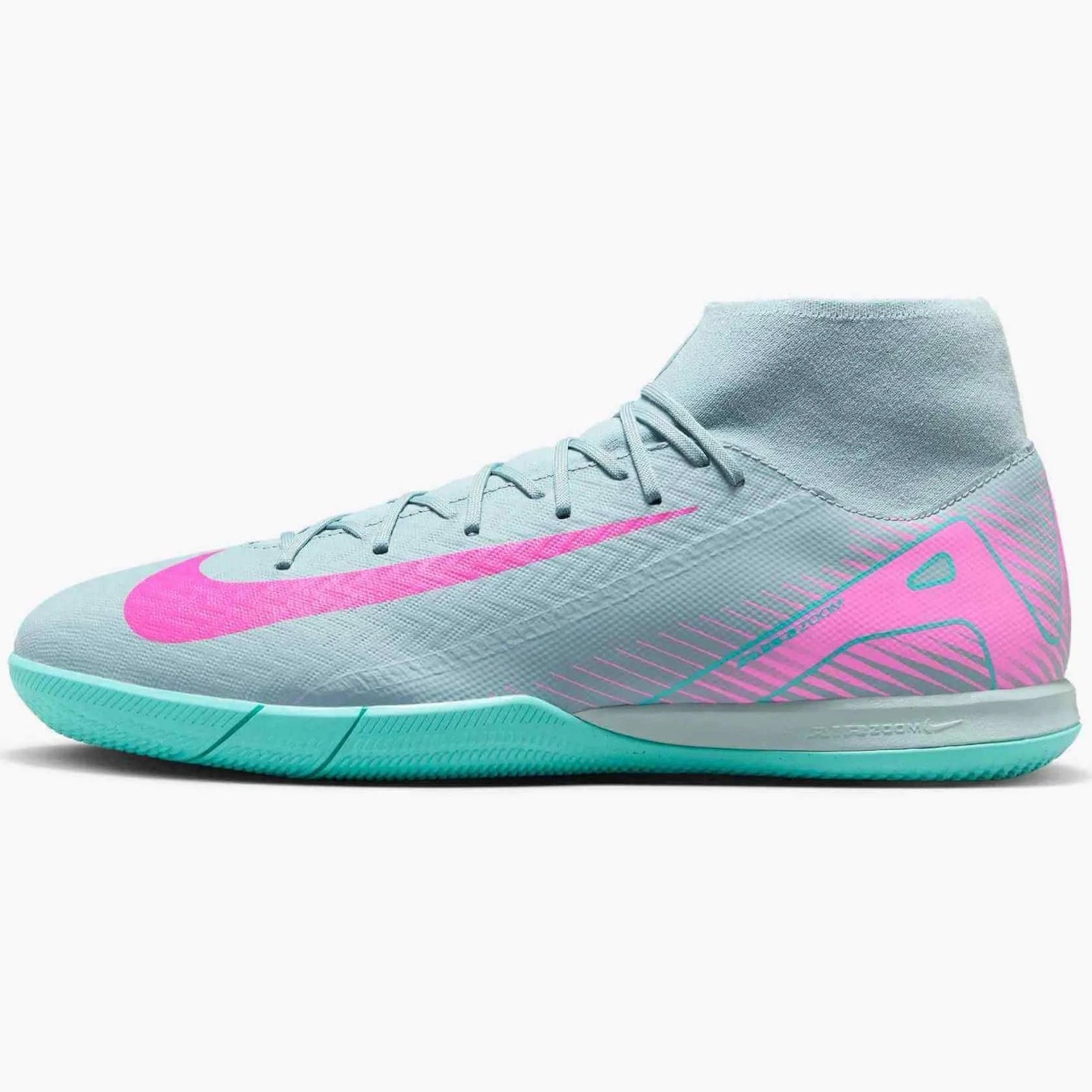 Nike Zoom Superfly 10 Academy Indoor Soccer Shoes - Prism Pack (SU25) (Side 1)