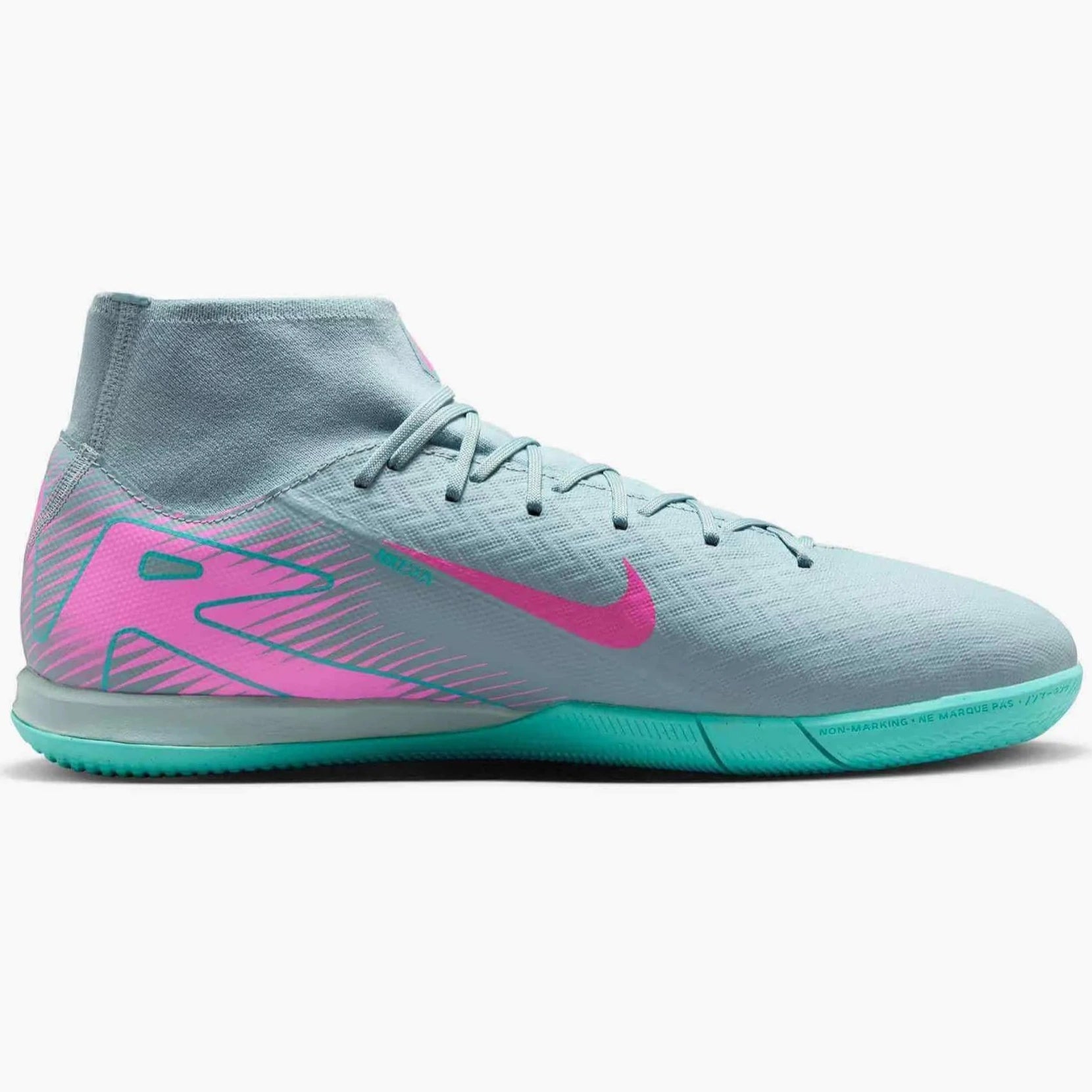 Nike Zoom Superfly 10 Academy Indoor Soccer Shoes - Prism Pack (SU25) (Side 2)