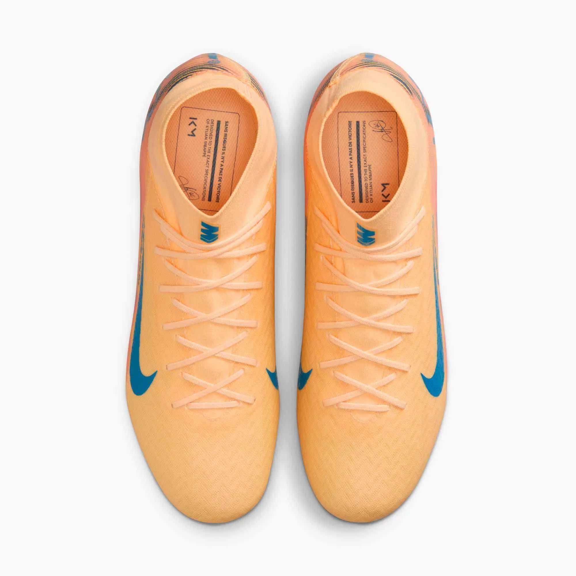 Nike Zoom Superfly 10 Academy KM Firm_Multi Ground Soccer Cleats - Mbappe PE (HO25) (Pair - Top)