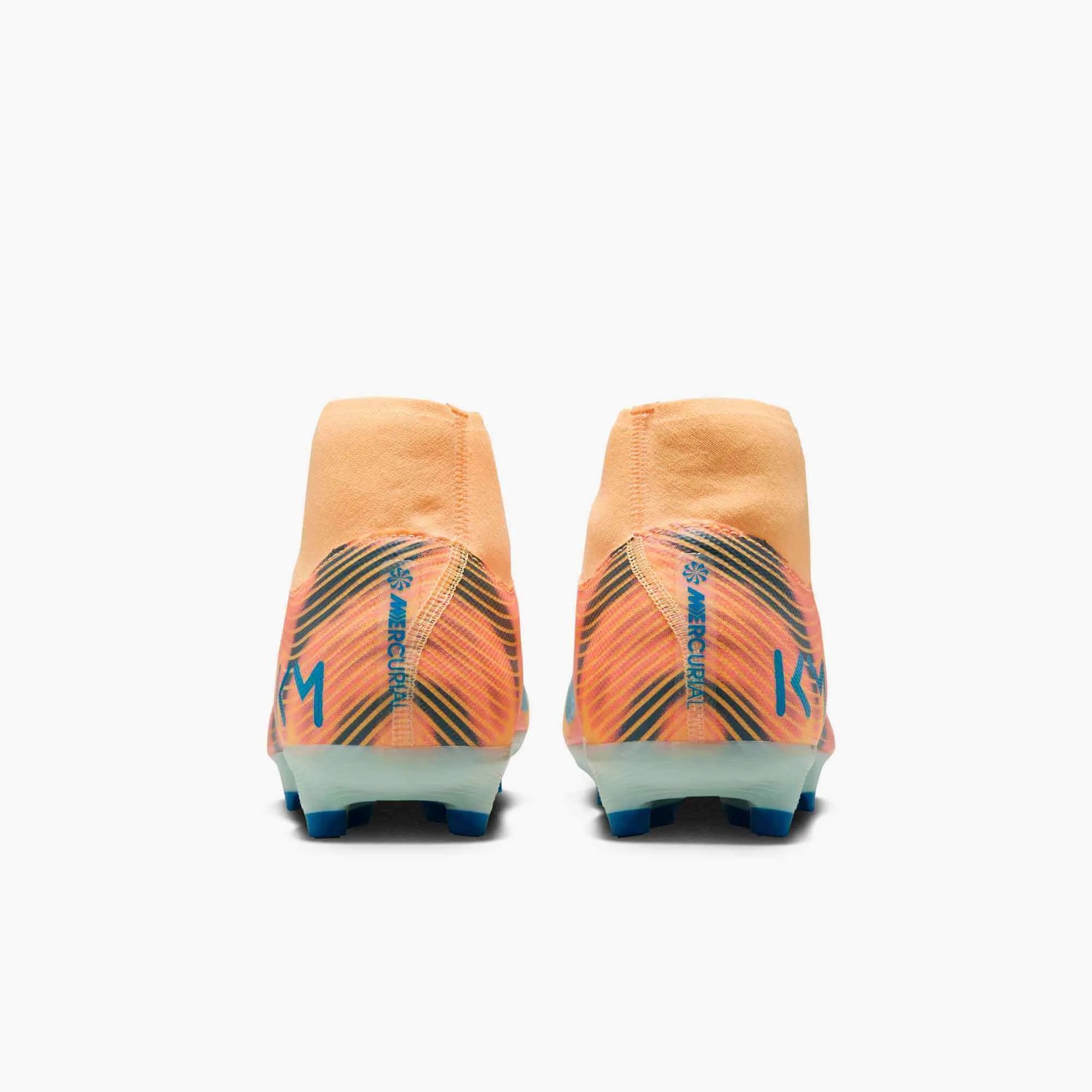 Nike Zoom Superfly 10 Academy KM Firm_Multi Ground Soccer Cleats - Mbappe PE (HO25) (Pair - Back)