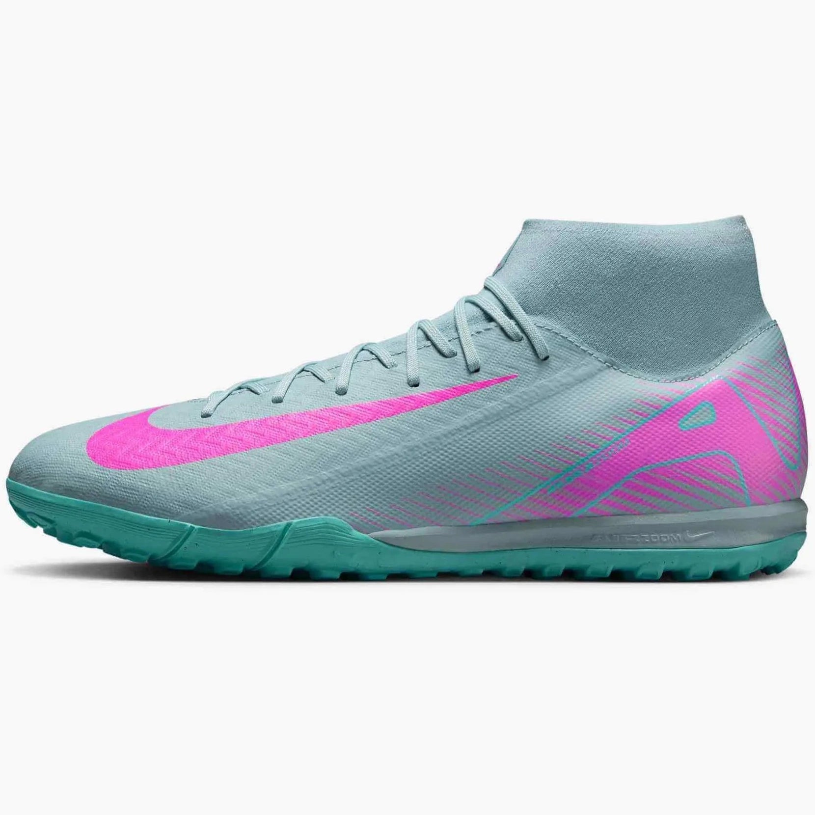 Nike Zoom Superfly 10 Academy Turf Soccer Shoes - Prism Pack (SU25) (Side 1)