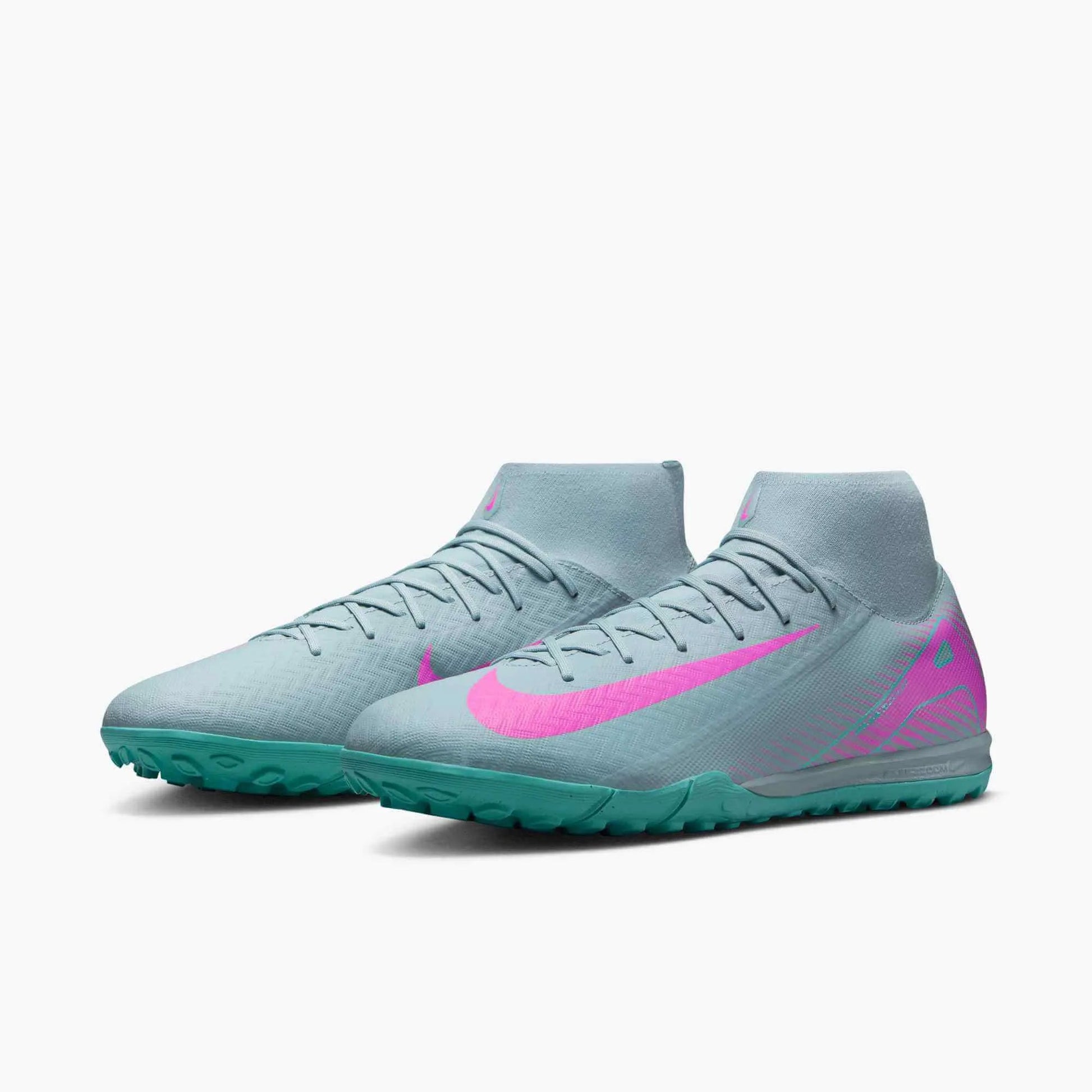 Nike Zoom Superfly 10 Academy Turf Soccer Shoes - Prism Pack (SU25) (Pair - Lateral)