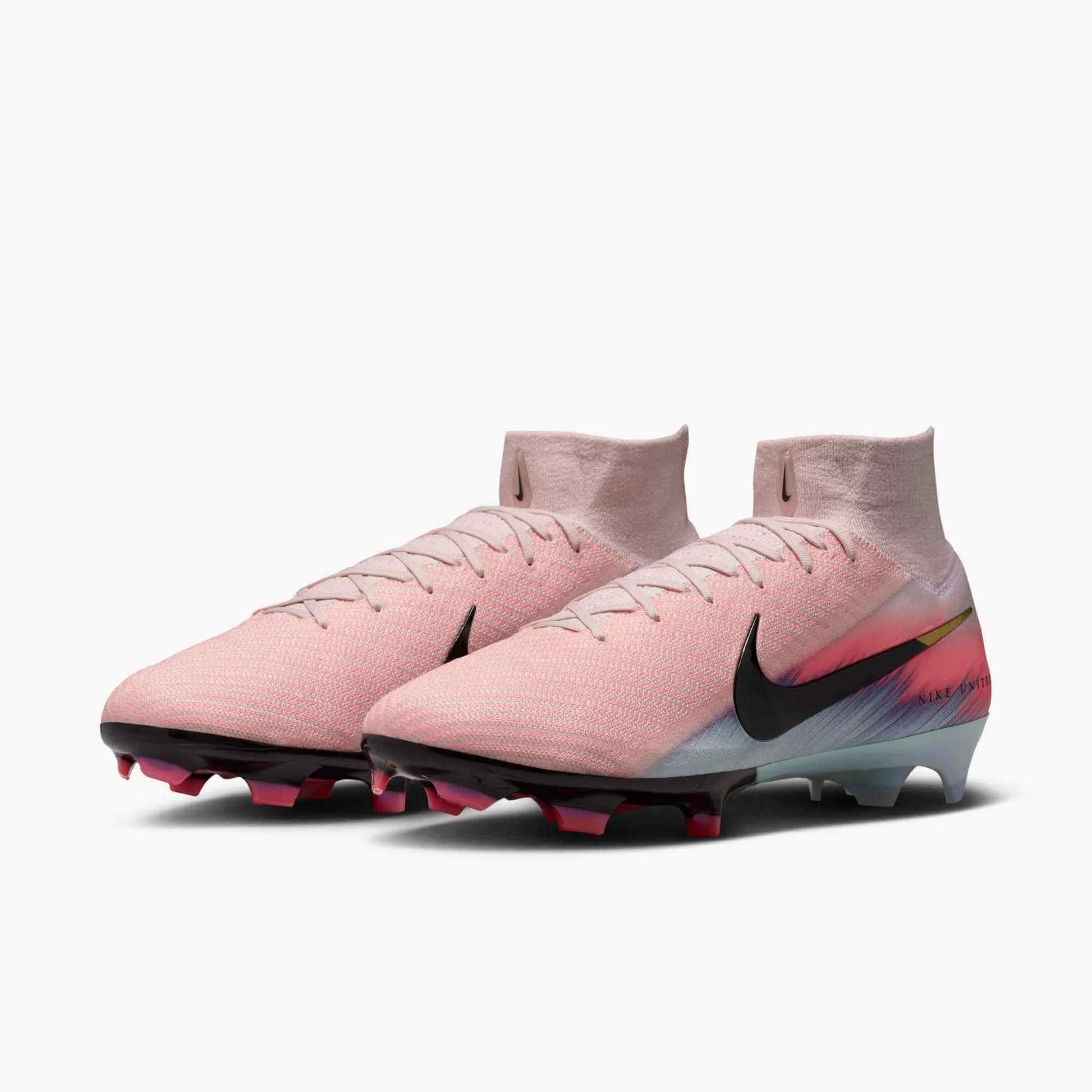 Nike Zoom Superfly 10 Elite Firm Ground Soccer Cleats - Nike United 003 Pack (HO25) (Pair - Lateral)