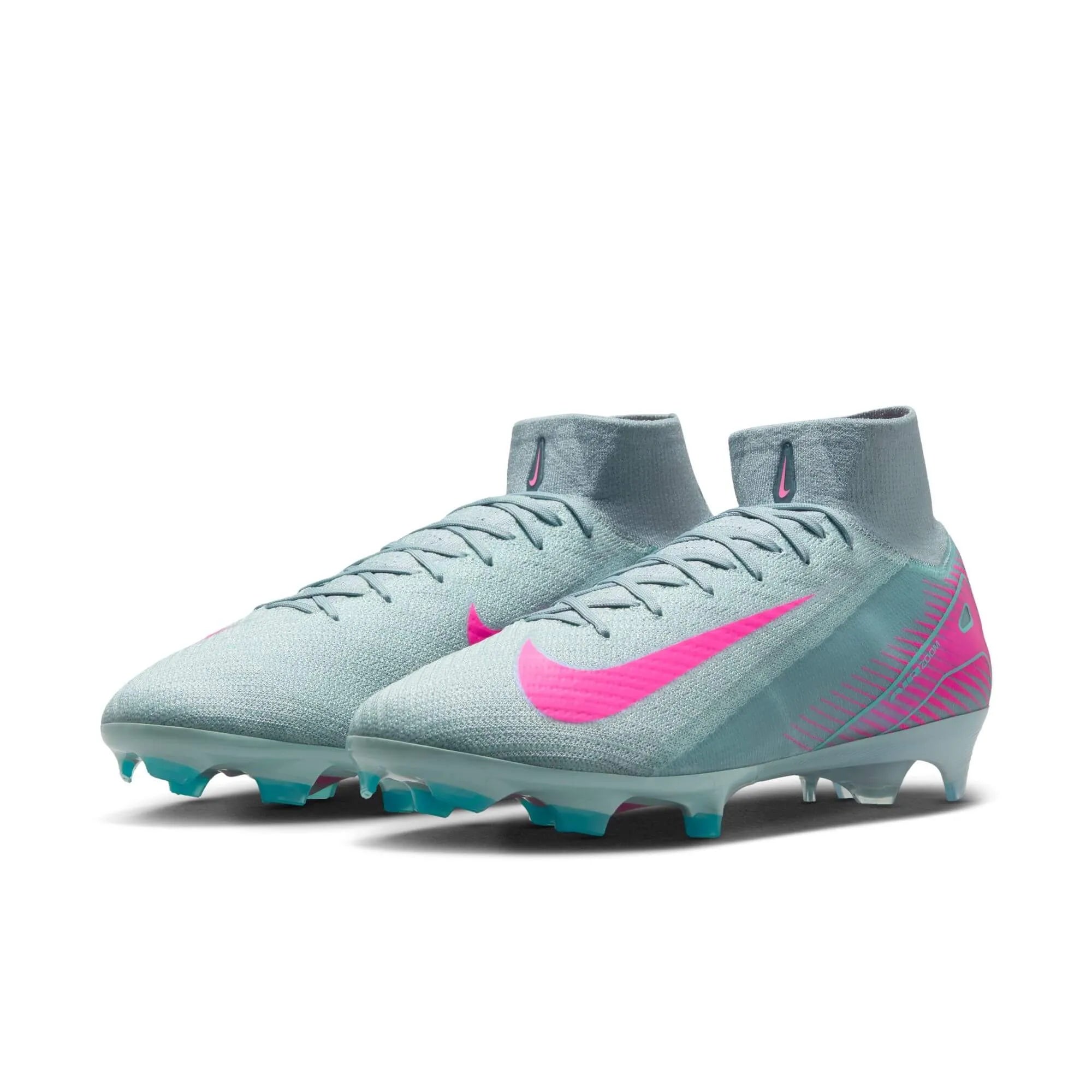 Nike Zoom Superfly 10 Elite Firm Ground Soccer Cleats - Prism Pack (SU25) (Pair - Lateral)