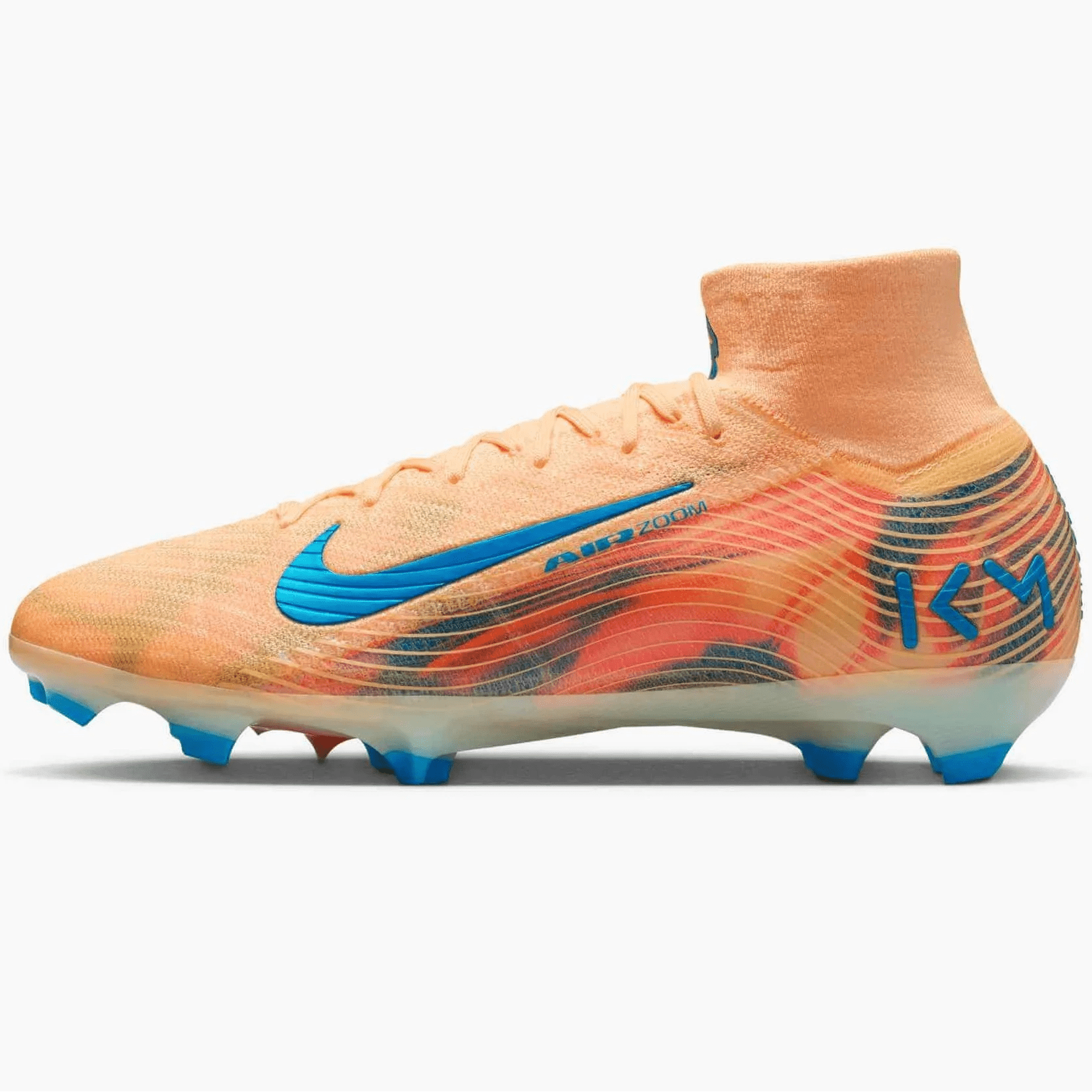 Nike Zoom Superfly 10 Elite KM Firm Ground Soccer Cleats - Mbappe PE (HO25) (Side 1)