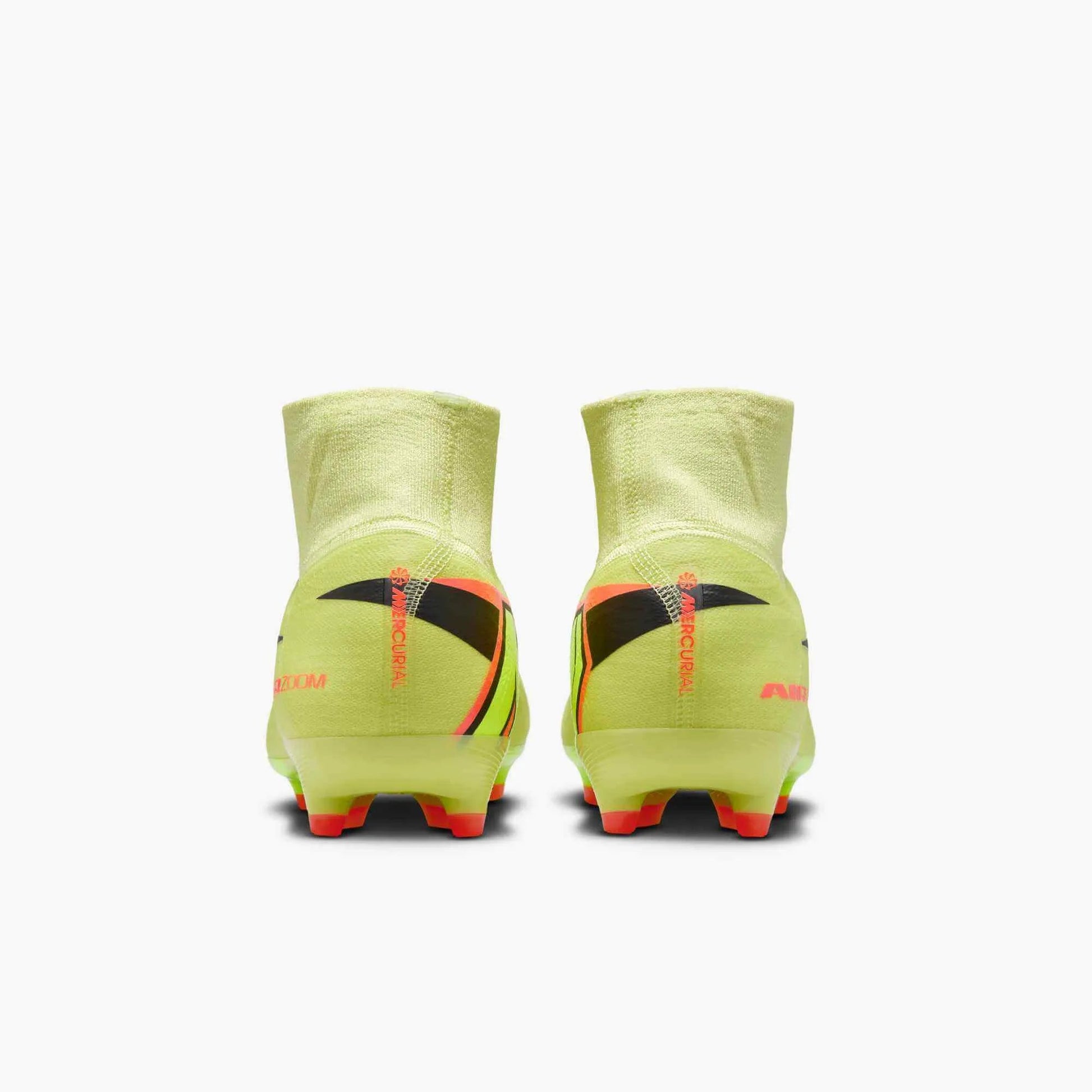 Nike Zoom Superfly 10 PRO Artificial Grass Soccer Cleats - Max Voltage Pack (HO25) (Pair - Back)