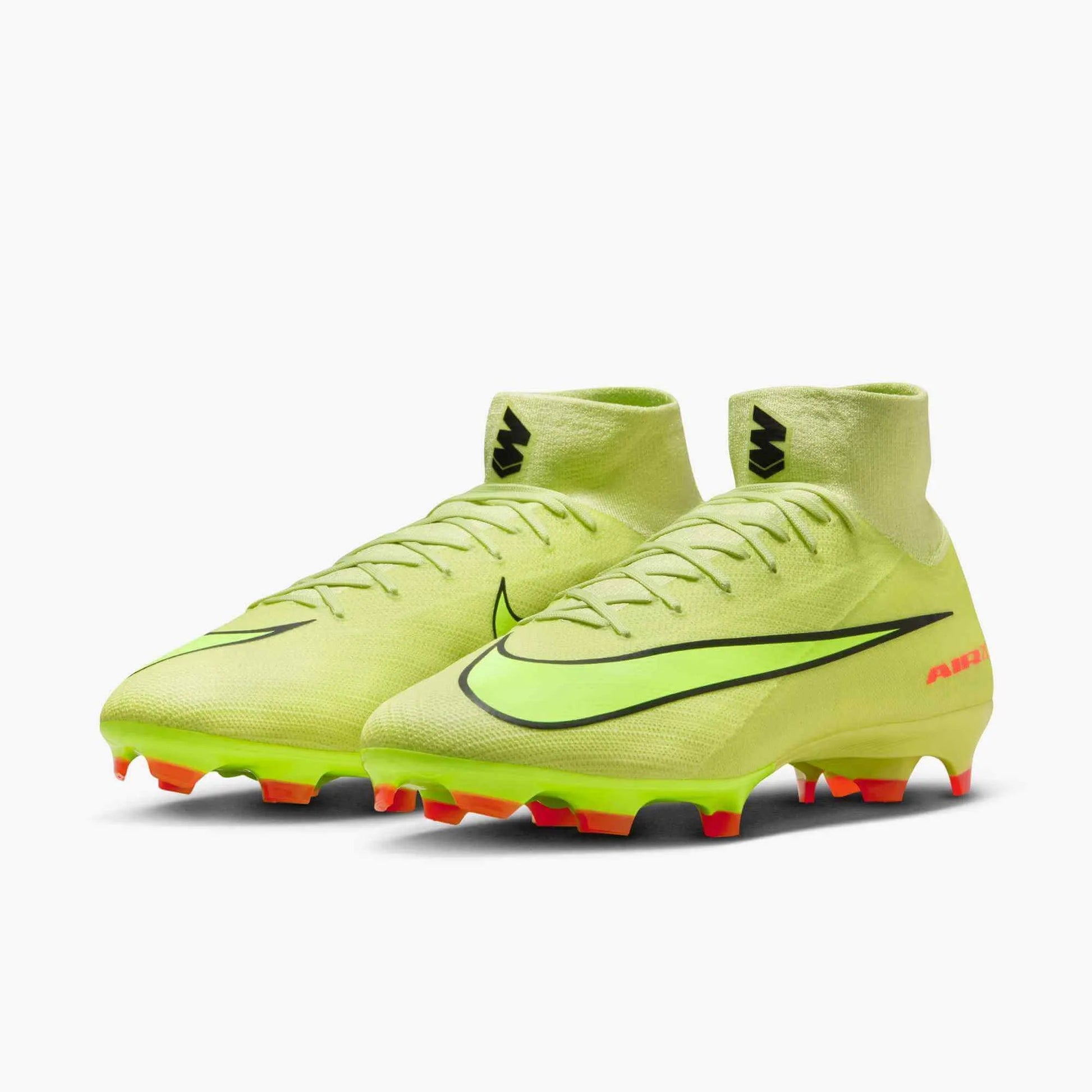 Nike Zoom Superfly 10 PRO Firm Ground Soccer Cleats - Max Voltage Pack (HO25) (Pair - Lateral)