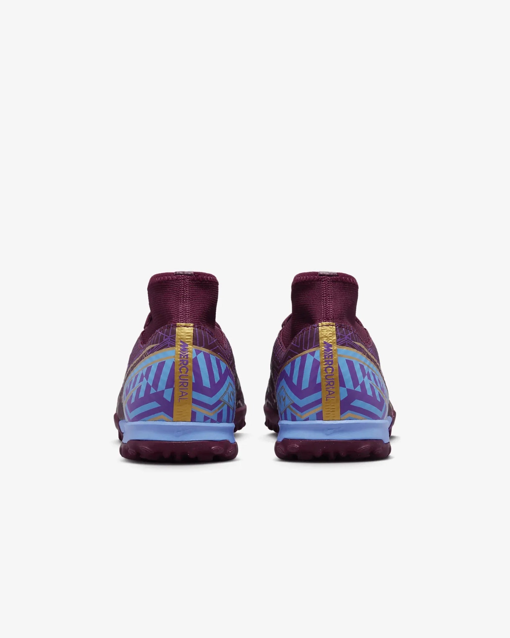 Nike Zoom Superfly 9 Academy KM Turf - Dark Beetroot-Gold