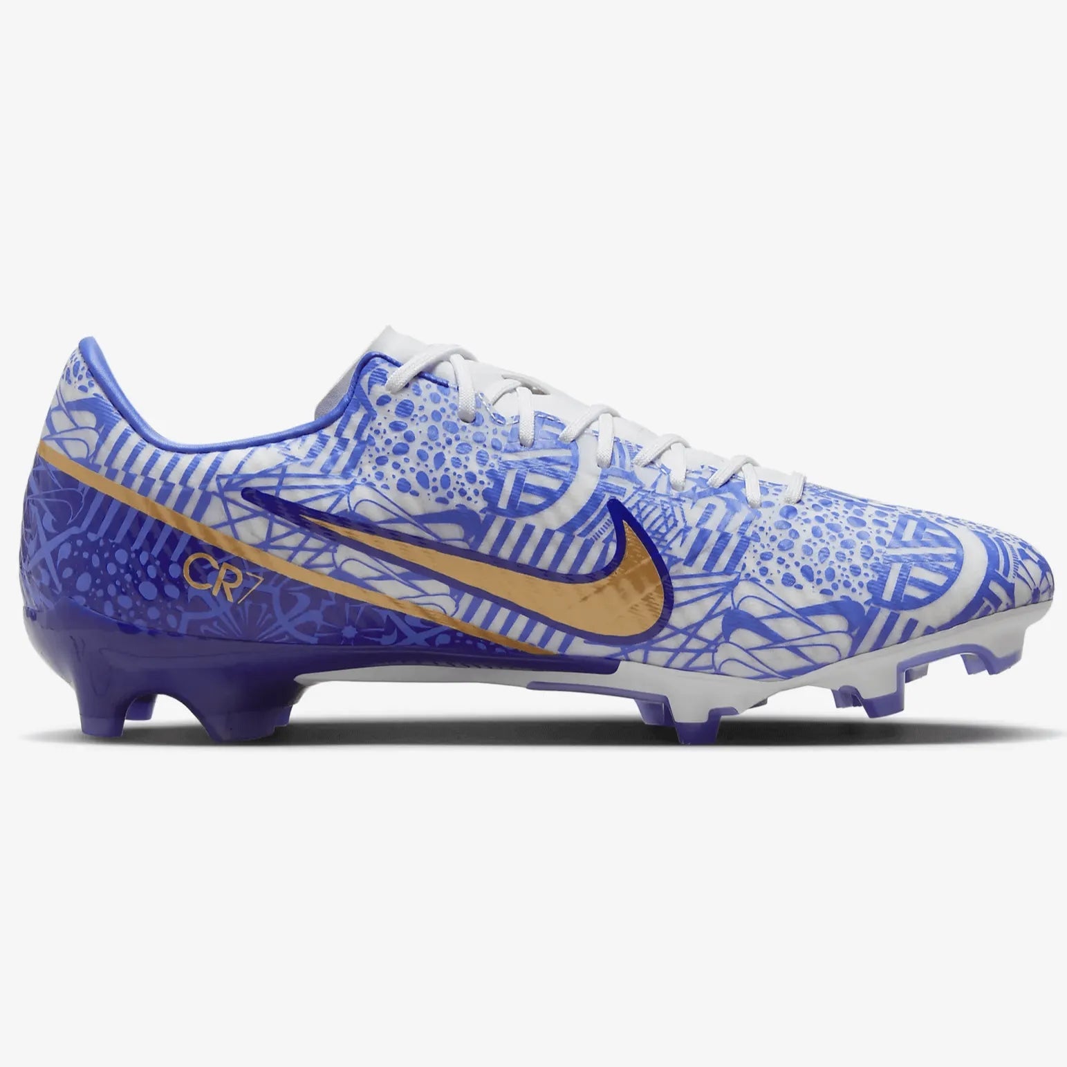 Nike Zoom Vapor 15 Academy CR7 FG/MG - White-Metallic Copper