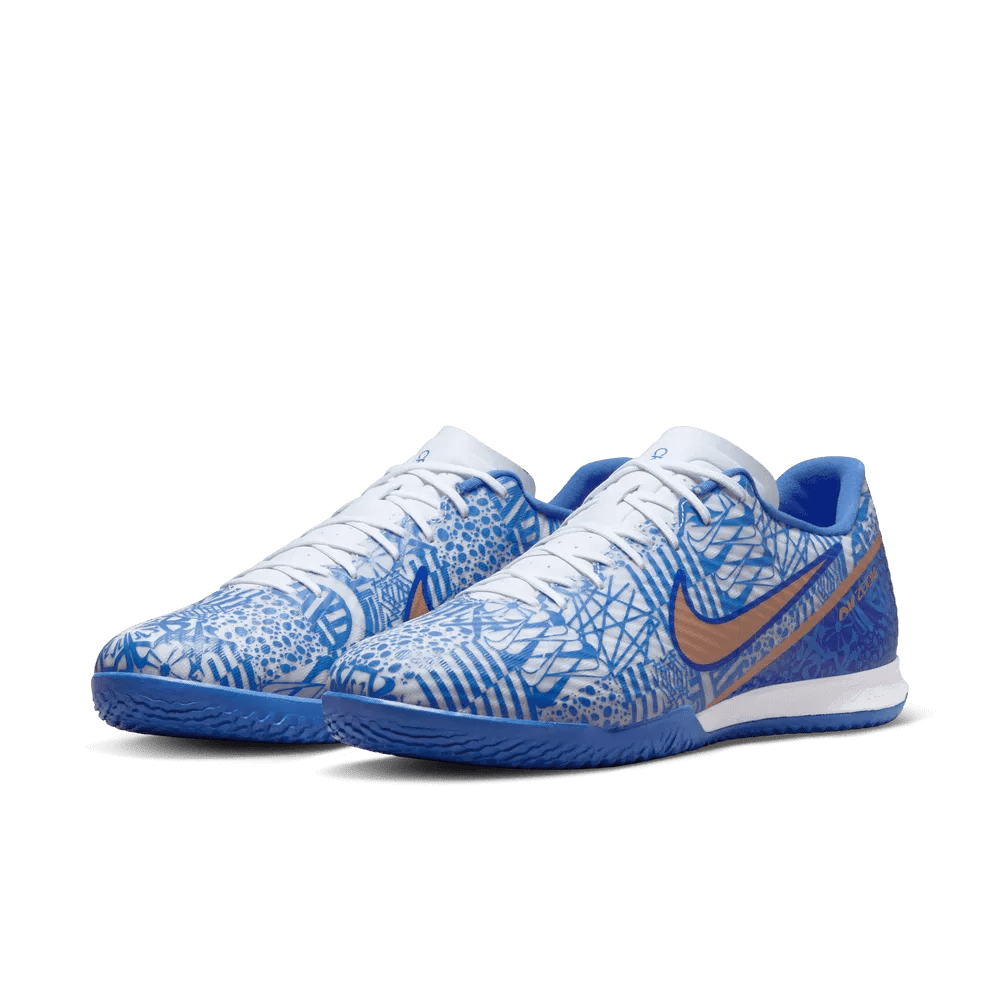 Nike Zoom Vapor 15 Academy CR7 Indoor - White-Metallic Copper (Pair - Diagonal)