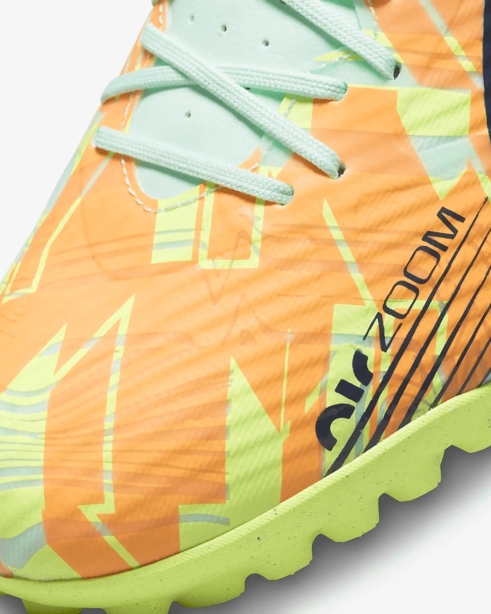 Nike Zoom Vapor 15 Academy Turf - Mint-Blackened Blue (Detail 1)