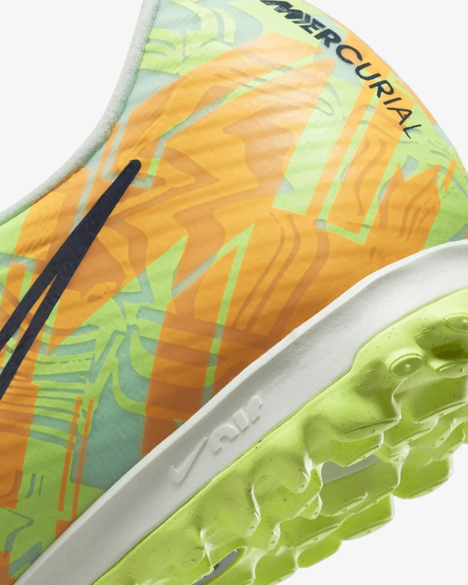 Nike Zoom Vapor 15 Academy Turf - Mint-Blackened Blue (Detail 2)