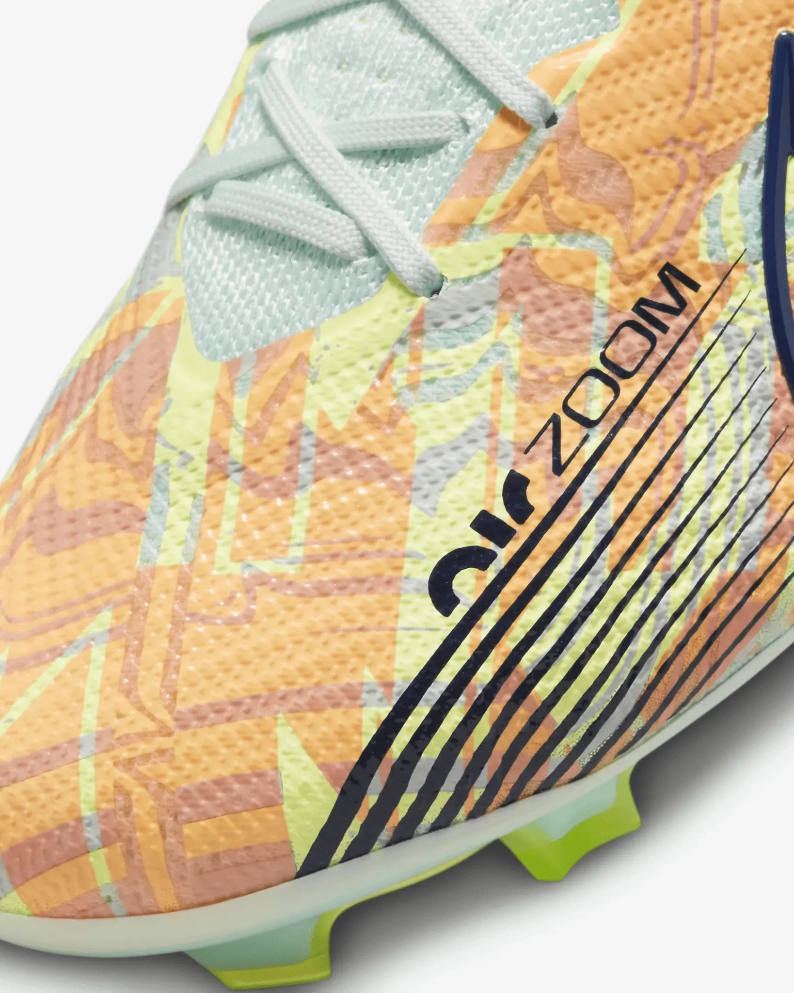 Nike Zoom Vapor 15 Elite FG - Barely Green-Blackened Blue (Detail 2)