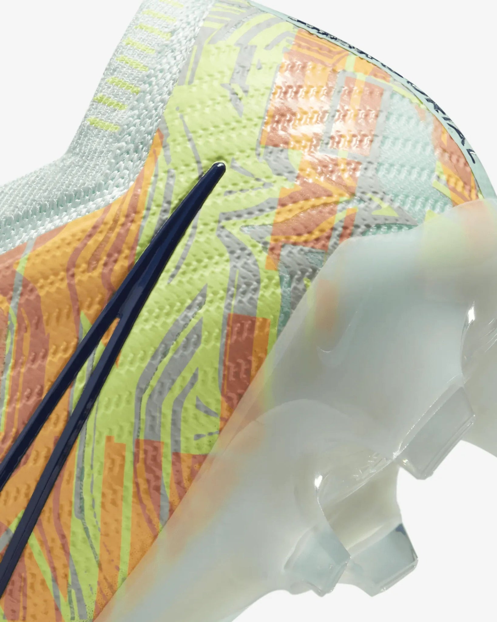 Nike Zoom Vapor 15 Elite FG - Barely Green-Blackened Blue (Detail 3)