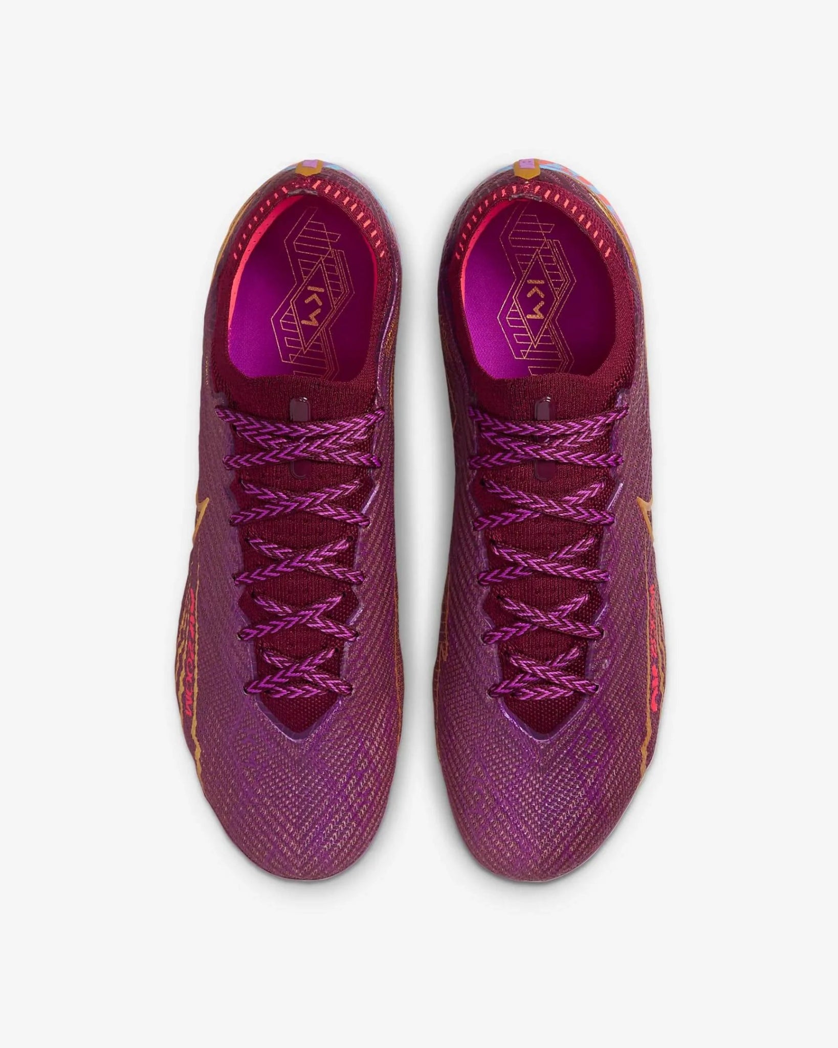 Nike Zoom Vapor 15 Elite KM FG - Dark Beetroot-Gold