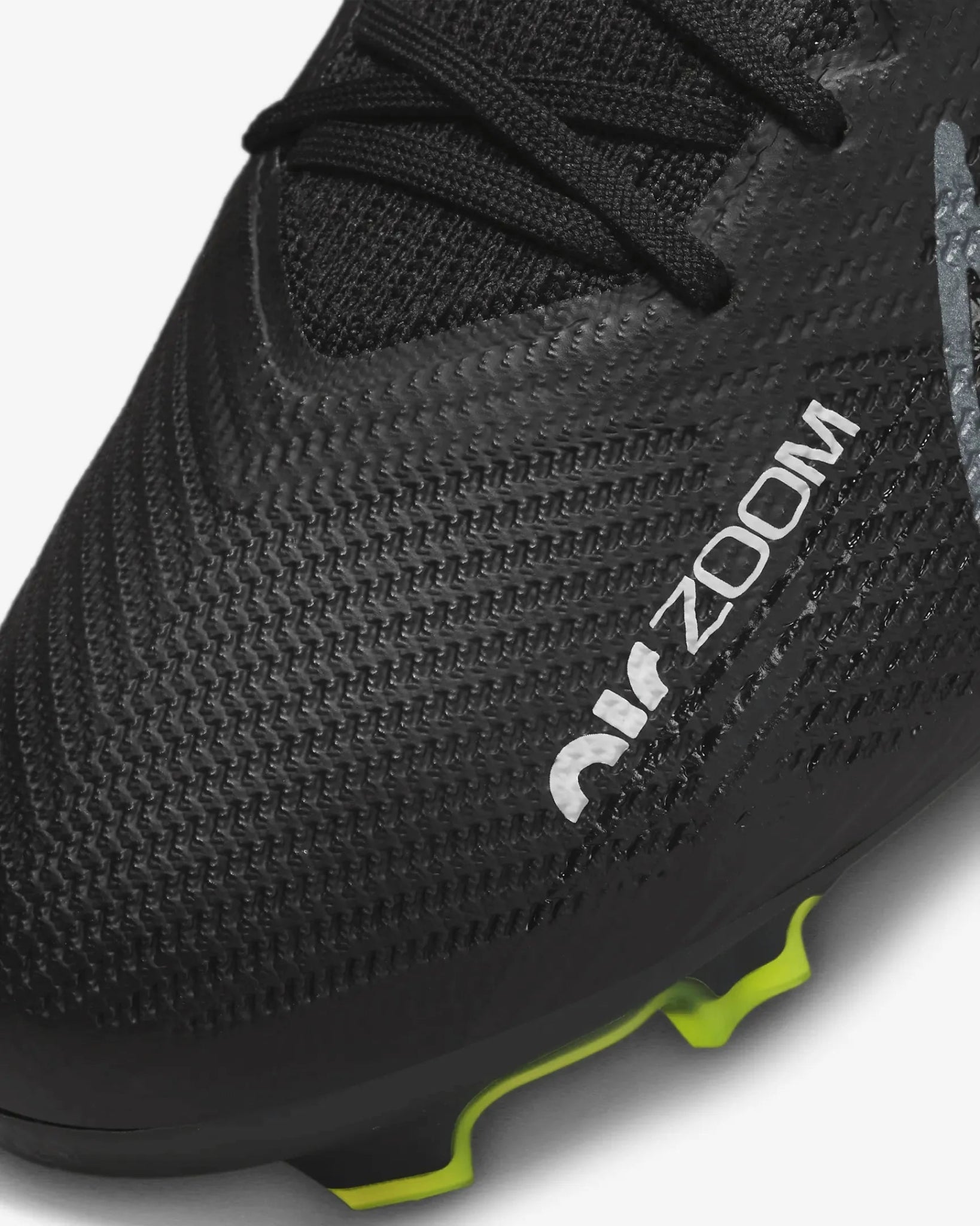 Nike Zoom Vapor 15 Pro FG - Black-Smoke Grey (Detail 2)