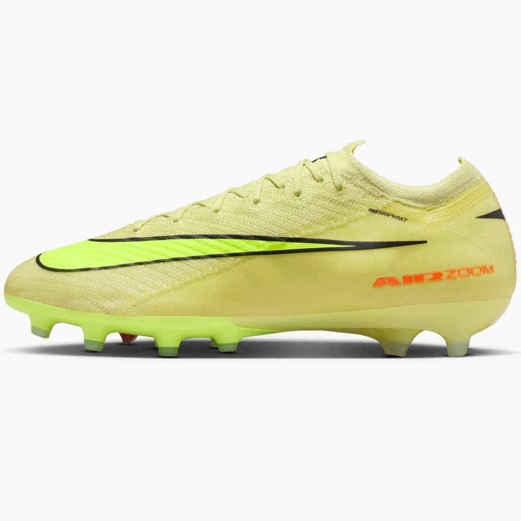 Nike Zoom Vapor 16 Elite Artificial Grass Pro Soccer Cleats - Max Voltage Pack (HO25) (Side 1)