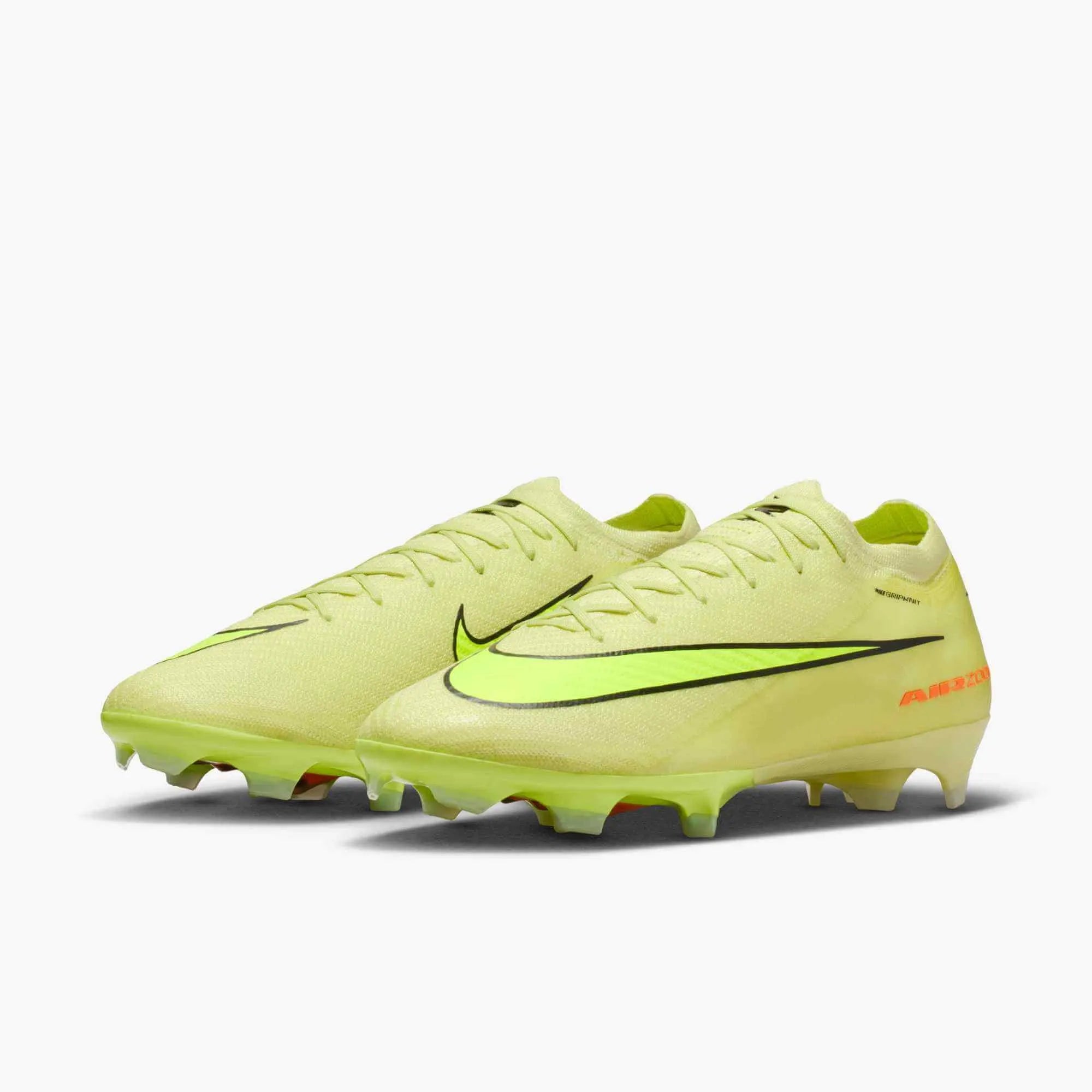 Nike Zoom Vapor 16 Elite Firm Ground Soccer Cleats - Max Voltage Pack (HO25) (Pair - Lateral)