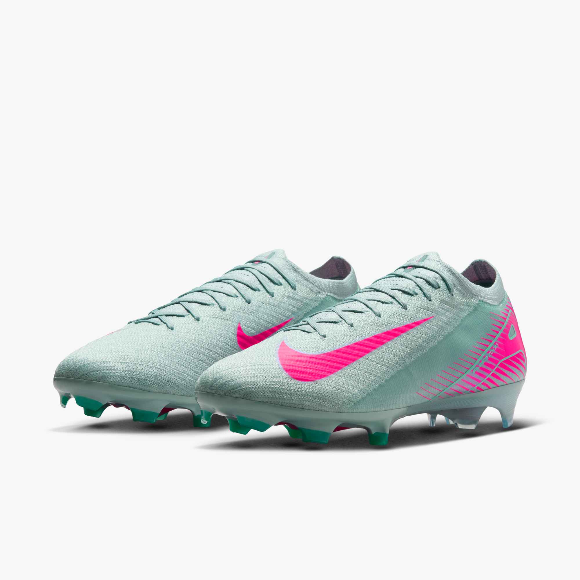 Nike Zoom Vapor 16 Elite Firm Ground Soccer Cleats - Prism Pack (SU25) (Pair - Lateral)