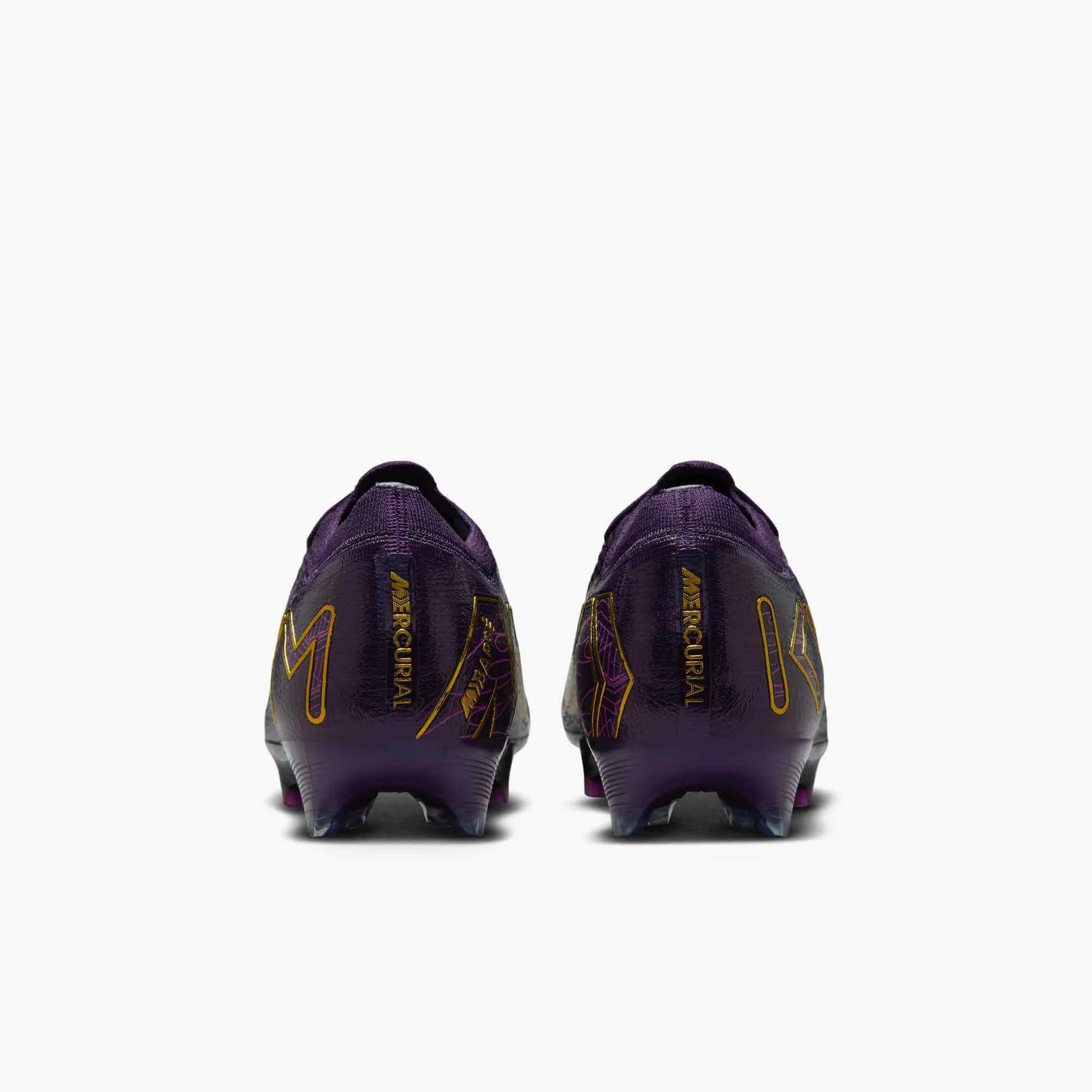 Nike Zoom Vapor 16 Elite KM Firm Ground Soccer Cleats - Mbappe PE (SU25) (Pair - Back)