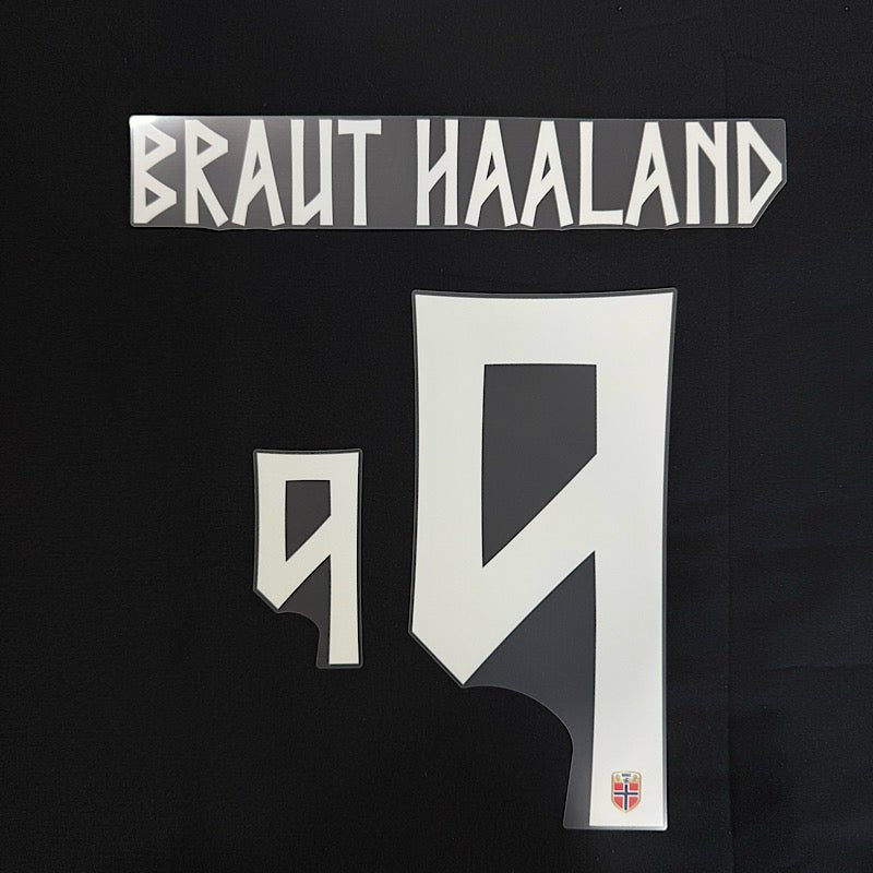 Norway 2026- Home/Away BRAUT HAALAND #9 Official Name Set