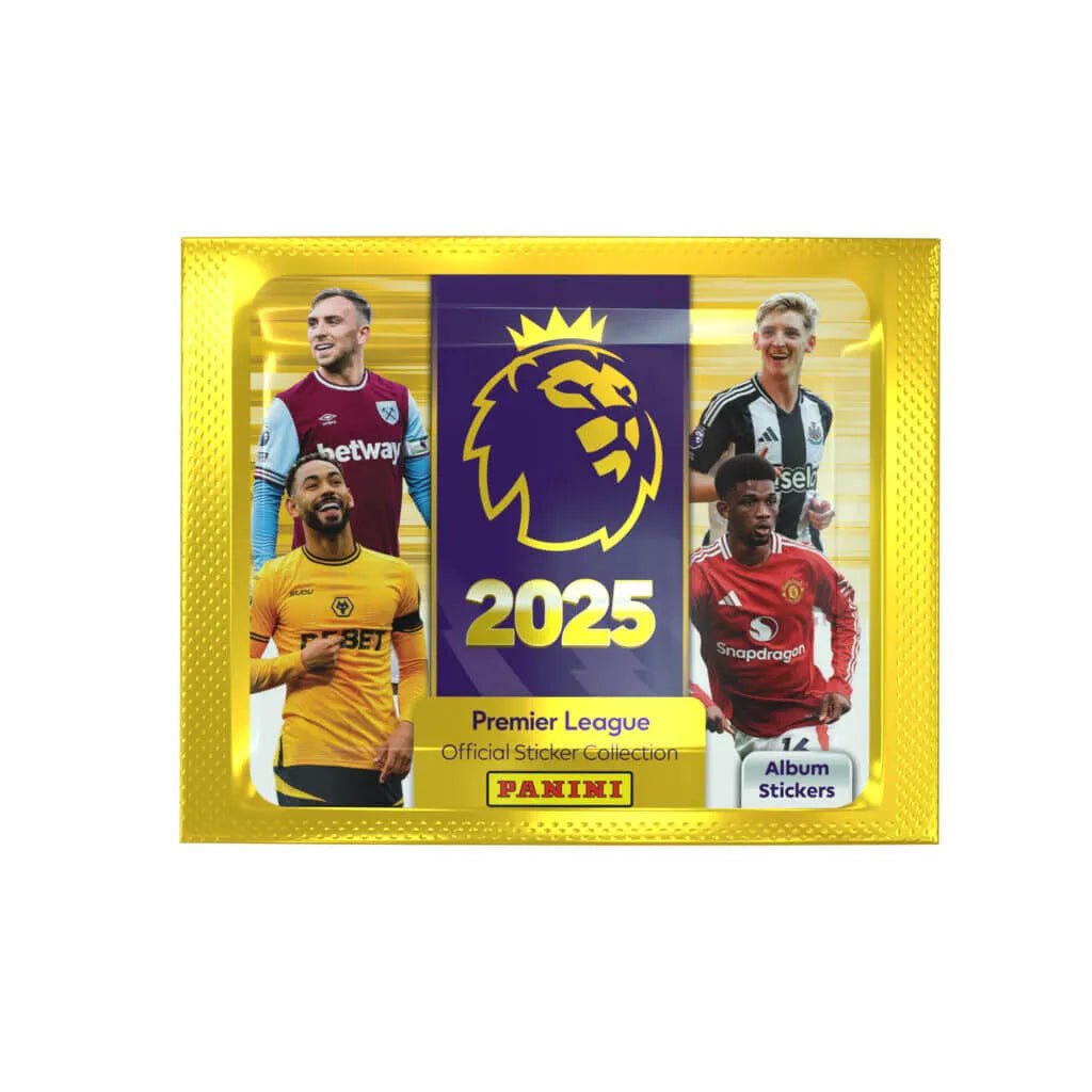 Panini 2024-25 Premier League Mega Starter Pack (Album+50 Stickers)