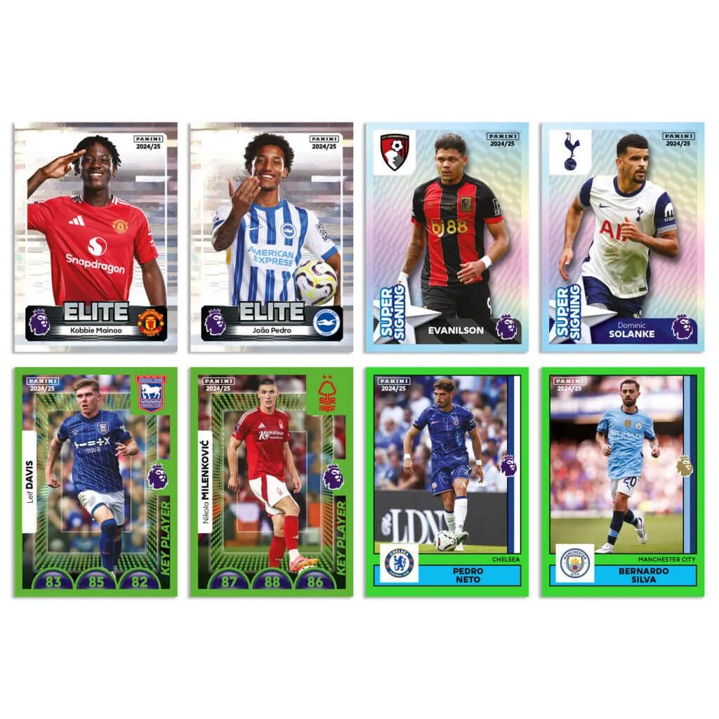 Panini 2024-25 Premier League Mega Starter Pack (Album+50 Stickers)
