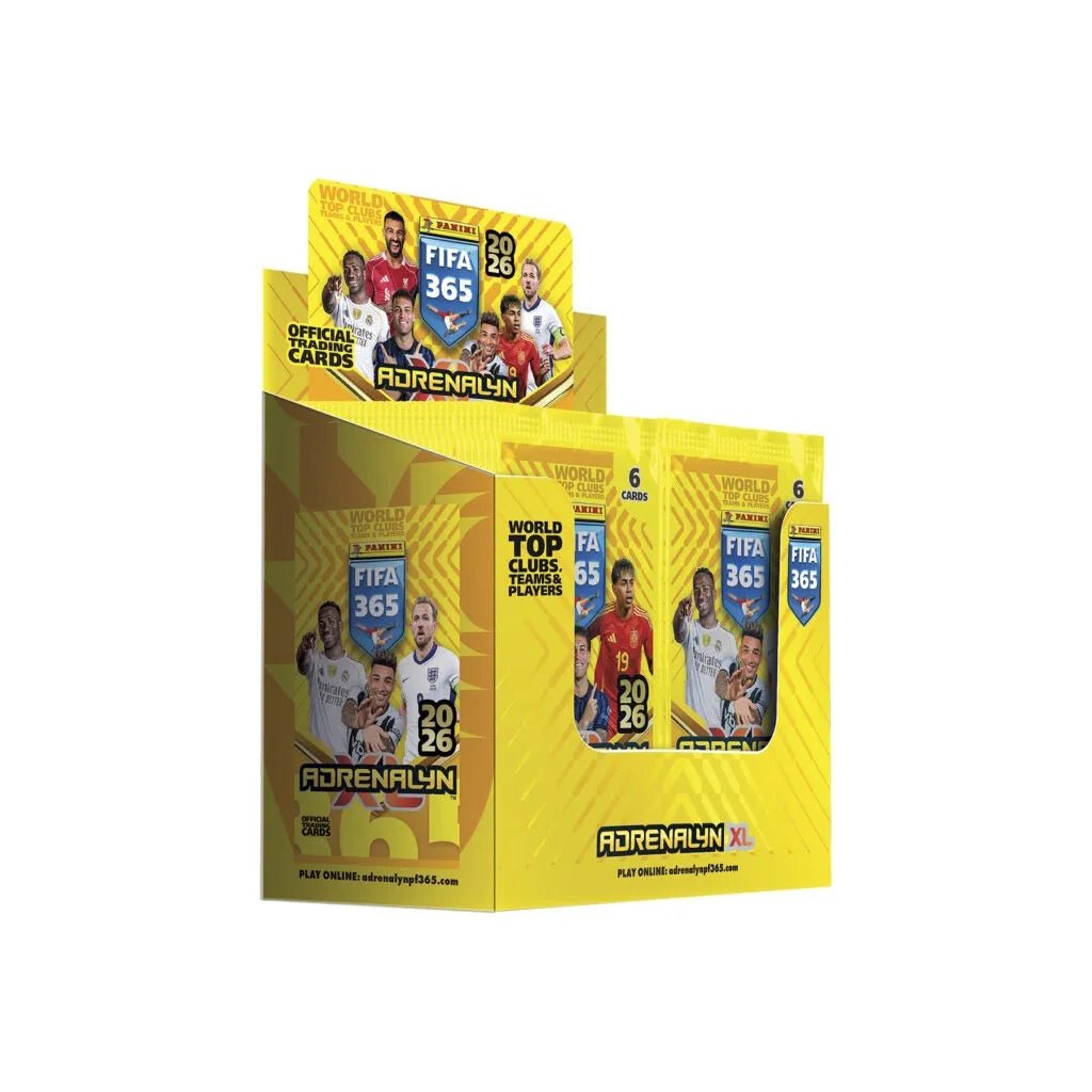 Panini 2025-26 Adrenalyn XL FIFA 365 Cards BOX (50 Packs Each) (Box - Front)