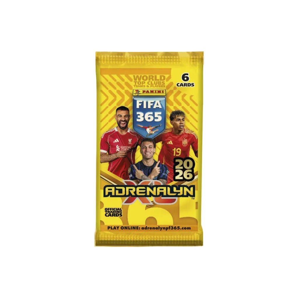Panini 2025-26 Adrenalyn XL FIFA 365 Cards BOX (50 Packs Each)