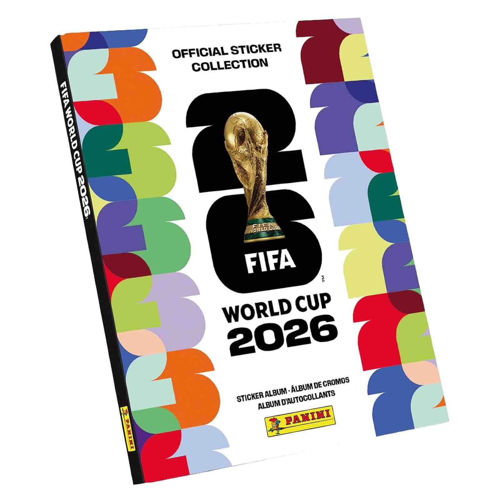 Panini 2026 FIFA World Cup Hard Cover Sticker Album (Lateral - Front)